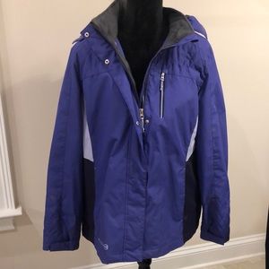 Free Country Womens hooded lined winter coat/jacket